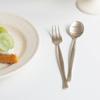 Nicott Satin Gold Teaspoon