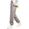 Anta Solid Color Letter Print Fleece-Lined Joggers Men Bottoms 952248729-2