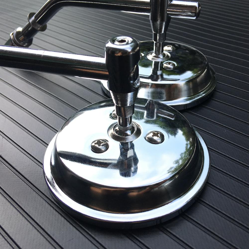 Černá/chromová motocyklová zrcátka 8mm závit zpětné zrcátko pro Harley XL 883 Road King CB400 GN250