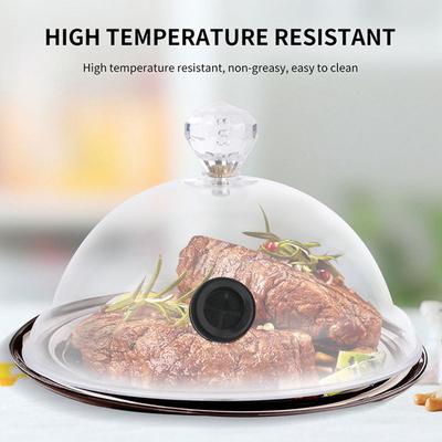 Copertura a Campana per Affumicatura Resistente alle Alte Temperature Ampiamente Usata Copertura per Infusore di Fumo Facile da Pulire a Forma di Cupola per Strumento di Cottura