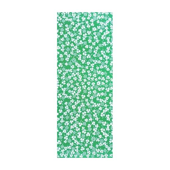 Todaya Shoten Tenugui Hand Towel, Pear Garden Dye, Clover, 769, Chusen, 100% Cotton, Approx. 37x98cm