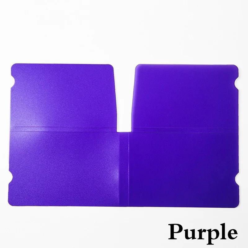 New 10pcs/set Portable Folding Mask Storage Clip Face Mask Holder Cover Bags Protective Case Suitable Home Storage Supplies