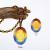 'Glazed Pendant Necklace with Shurangama and Six-Syllable Mantras'