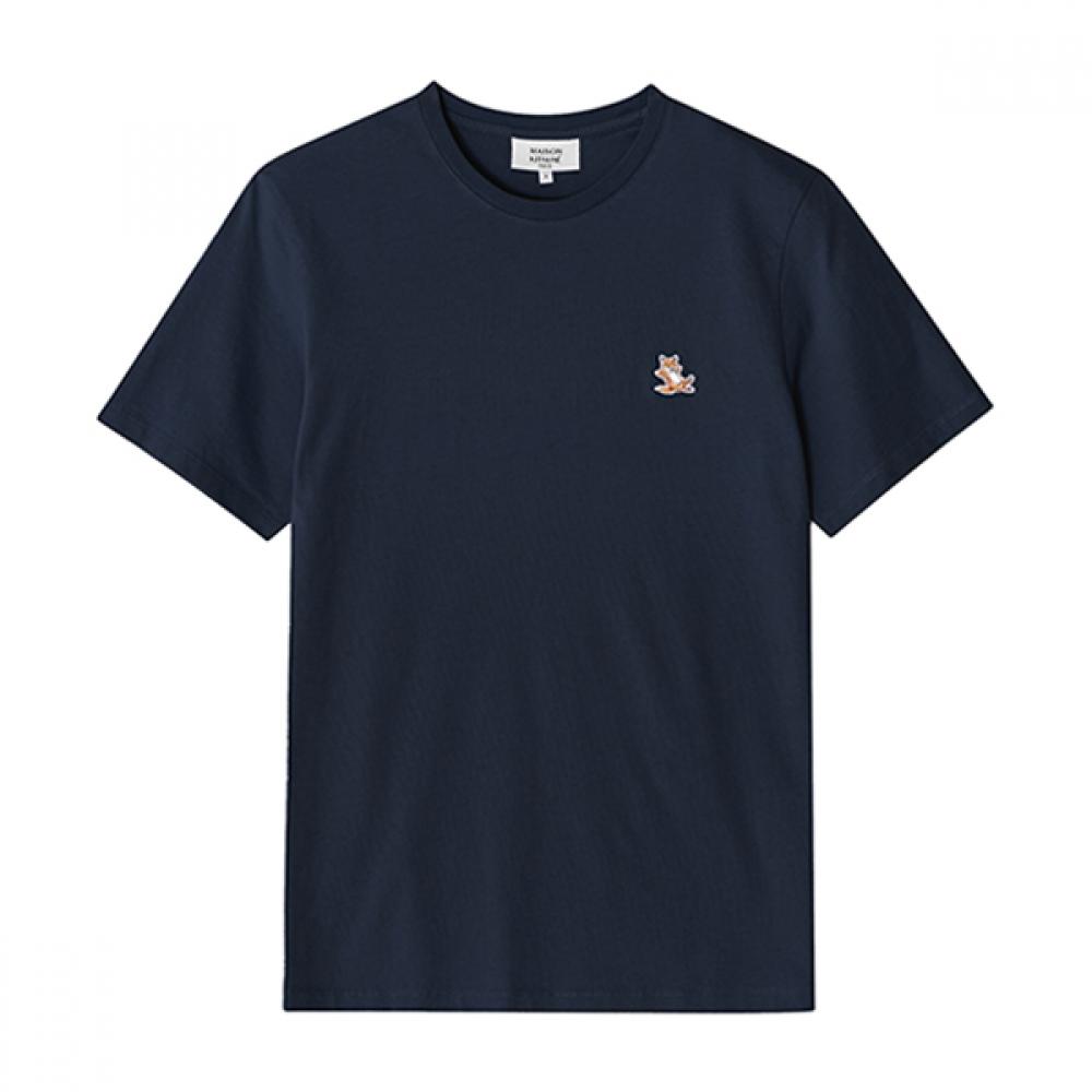 

MaiSon KitSune Lm00110kj0008 P494 Chillax Fox Patch Men S Short Sleeve Tee LM00110KJ0008 P494 (L)