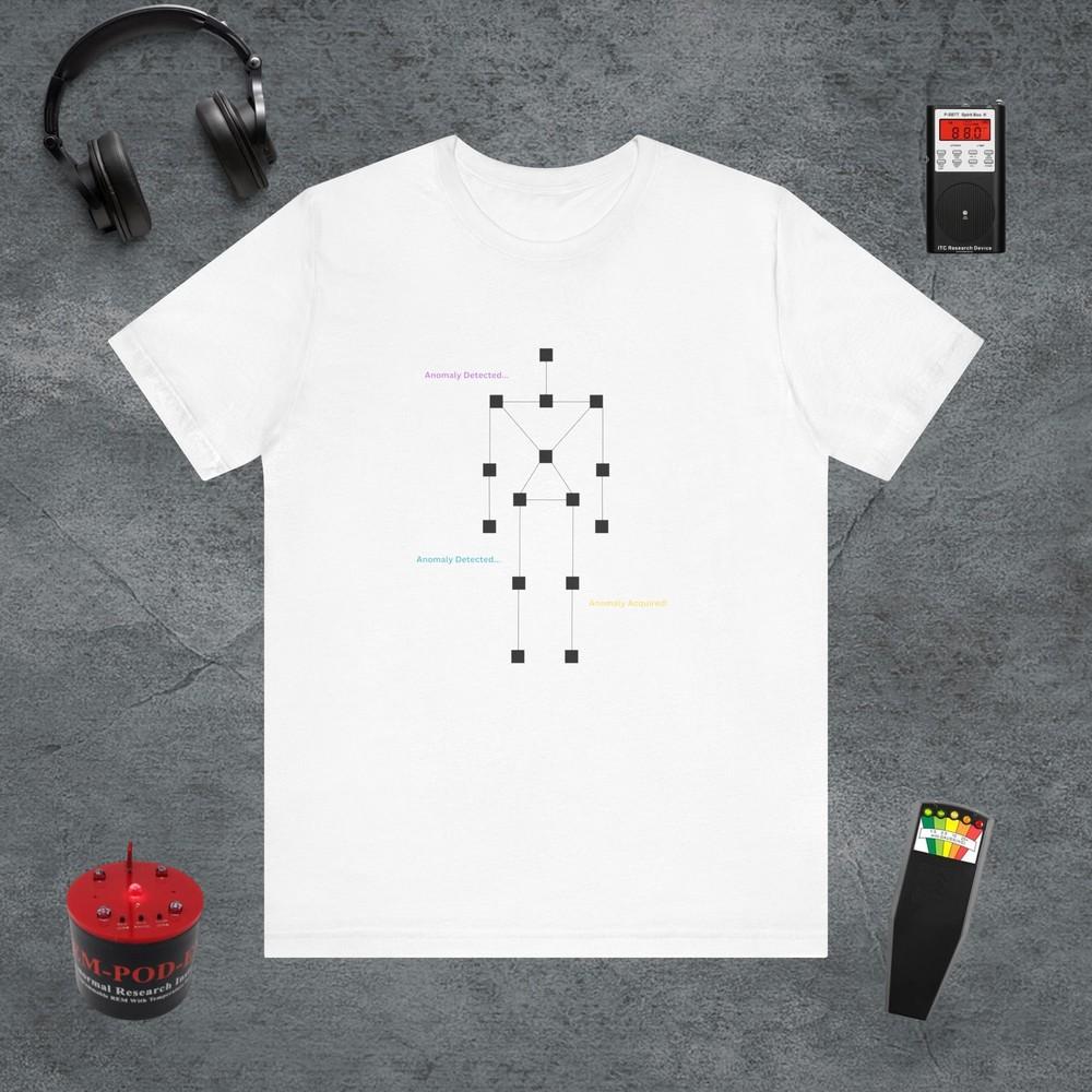 Paranormal Tshirt For Ghost Hunter Anomaly Detected S