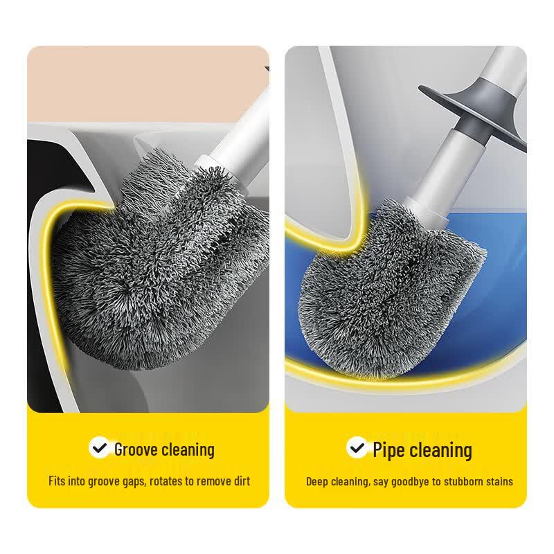 LYNN Splash-Proof Toilet Cleaning Brush