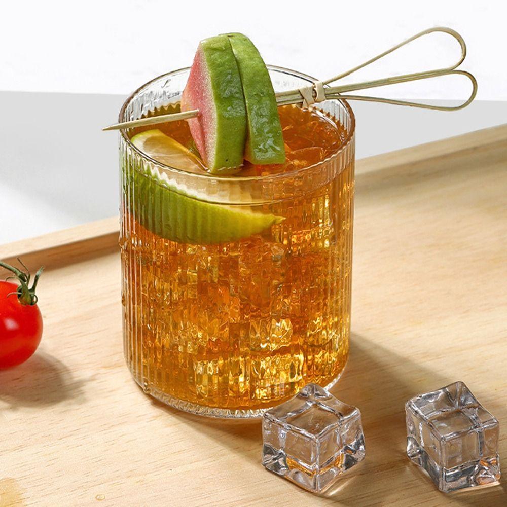 Bar Tool Kitchen & Bar Cocktail Decoration Toothpick Bamboo Stick Art Flower Stick Fruit Stick
