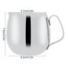 Smooth Surface Latte Coffee Cup Thick Stainless Steel Stainless Steel Pitcher  Coffee Making