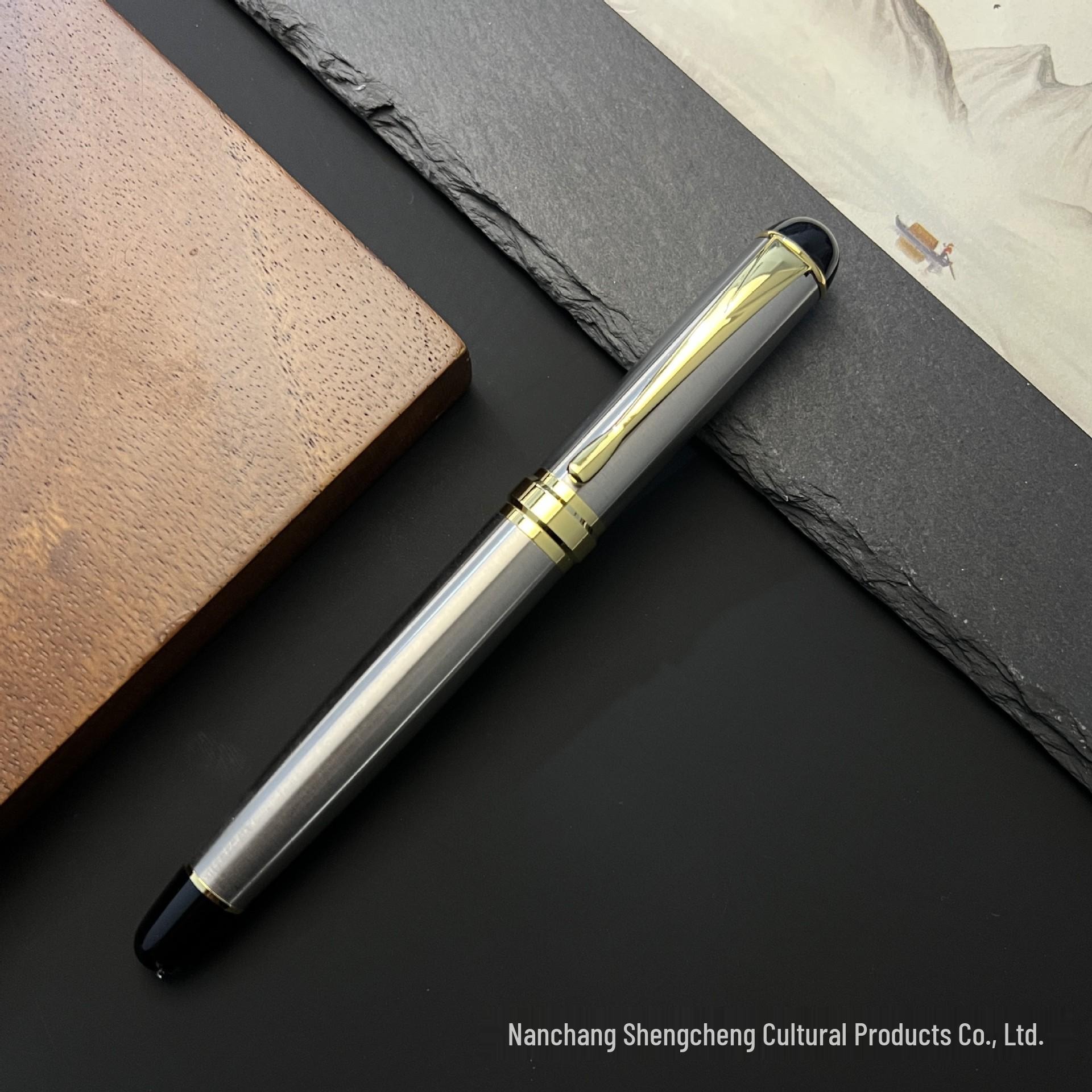 

Customizable Metal Fountain Pen for Calligraphy and Office Use - Ideal Gift for Students 0.38 mm