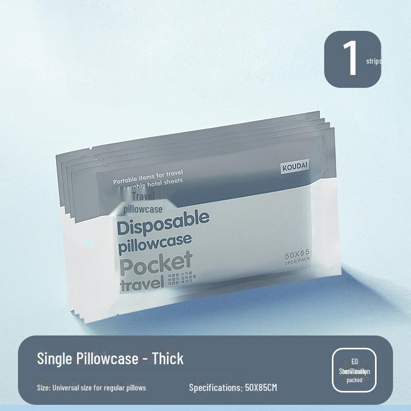 

Компактный комплект постельного белья для путешествий: Одноразовая простыня, пододеяльник, наволочка и банное полотенце — идеально подходят для использования в гостинице No Specification