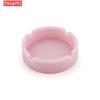 Round Soft Silicone Camouflage Ashtray with Logo - Multi-color Smoking Accessory Holder