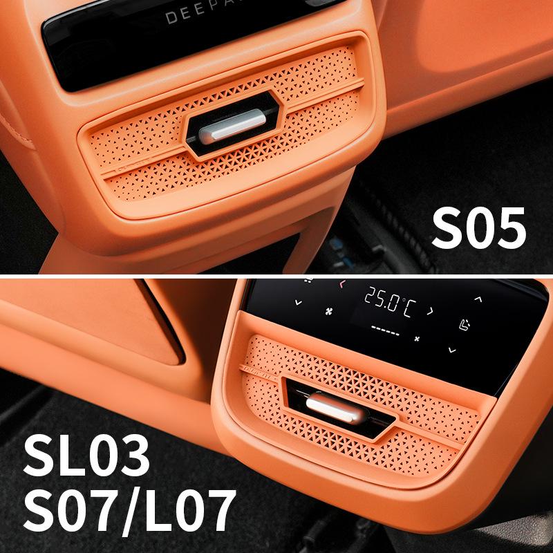 Schutz für die hinteren Lüftungsschlitze für Shenlan SL03/S07/L07/S05 Autos
