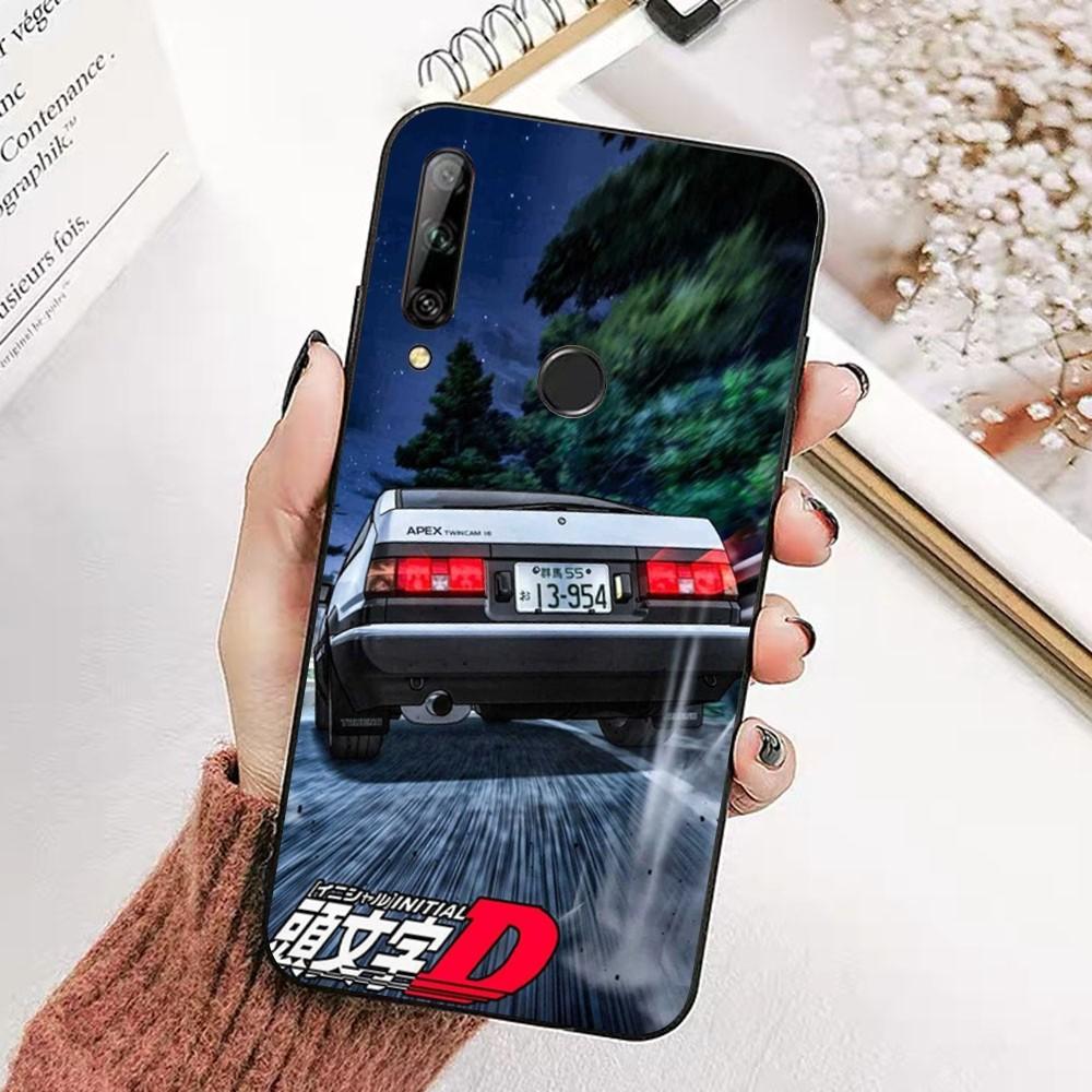 Anime Initial D AE86 Tail Light Phone Case For Redmi 8 9 10 pocoX3 Pro for Samsung Note 10 20 for Huawei Mate 20 30 40 50 Lite