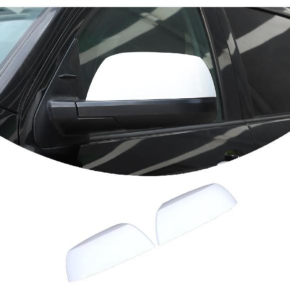 

for Toyota Tundra 2007-2021/Sequoia 2008-2020 Outside Rearview Mirror Cover Trim Accessories,Rearview Mirror Protect Covers Door Side Moulding белый