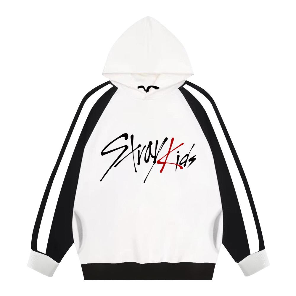 Stray Kids Capuchon: Unisex K-Pop Oversized Sweatshirt met Grafische Print, Casual Streetwear Pullover voor Fans