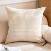 Solid Color 40/45/50cm Throw Pillow CaseSoft Home Decorative Pillow Cover 45*45 Chair Car for Bedroom Sofa Cushion Cover Square