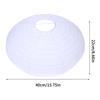 Flying Saucer Shape Paper Lamp Wedding Wall Sconces Chinese Wedding Party Balls Hanging Decoration Paper Ball Lampshade