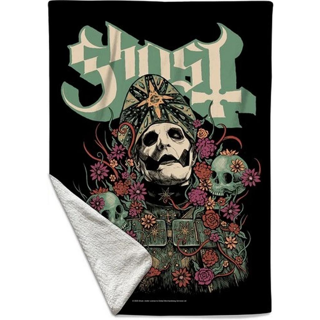 Ghost Bliss Sherpa Fleece Blanket