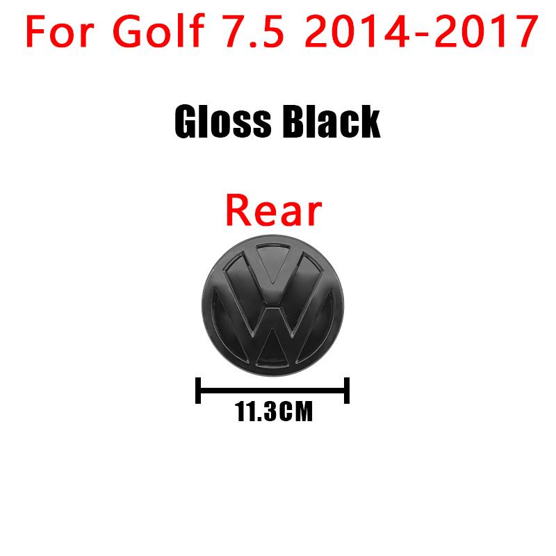 

1Pcs VW 3D ABS Car Rear Trunk Emblem Badge Logo For Volkswagen Golf 7 7.5 MK7 MK7.5 GTI GTD R Rline Replacement Auto Accessories