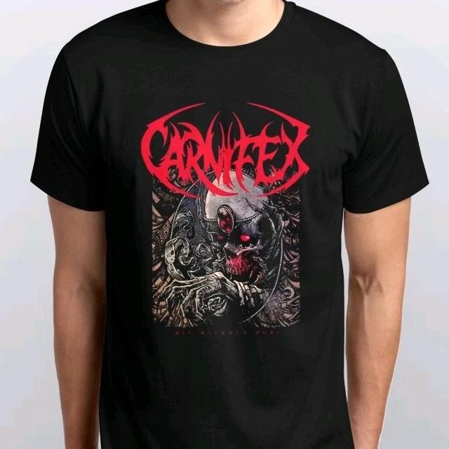 

2025 Carnifex Metal Rock Band T-SHIRT sizes S M L XL XXL 3 4 XL colours Black XL