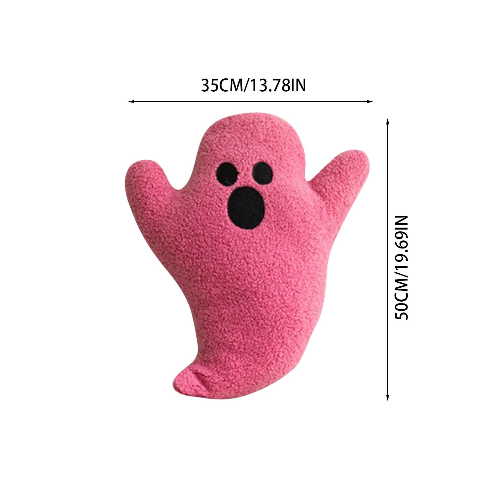 2025 Halloween Pillows Cartoon Dolls Plush Stuffed Animals Figurines Hanging Ornaments Cloth Dolls Nap Pillows Cushions One Size горячий розовый 3650₽