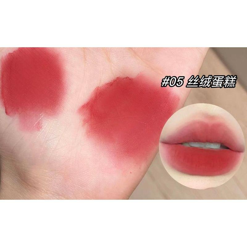 Art Value - Cute Bear Keychain Velvet Lip Mud - 6 Colors