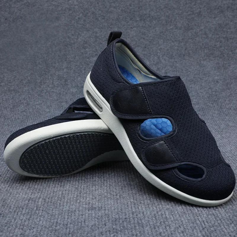  Mom Dad Shoes Casual Sandals Orthopedics Wide Feet Swollen Shoe Thumb Eversion Adjusting Soft Comfortable Diabetic Shoes
