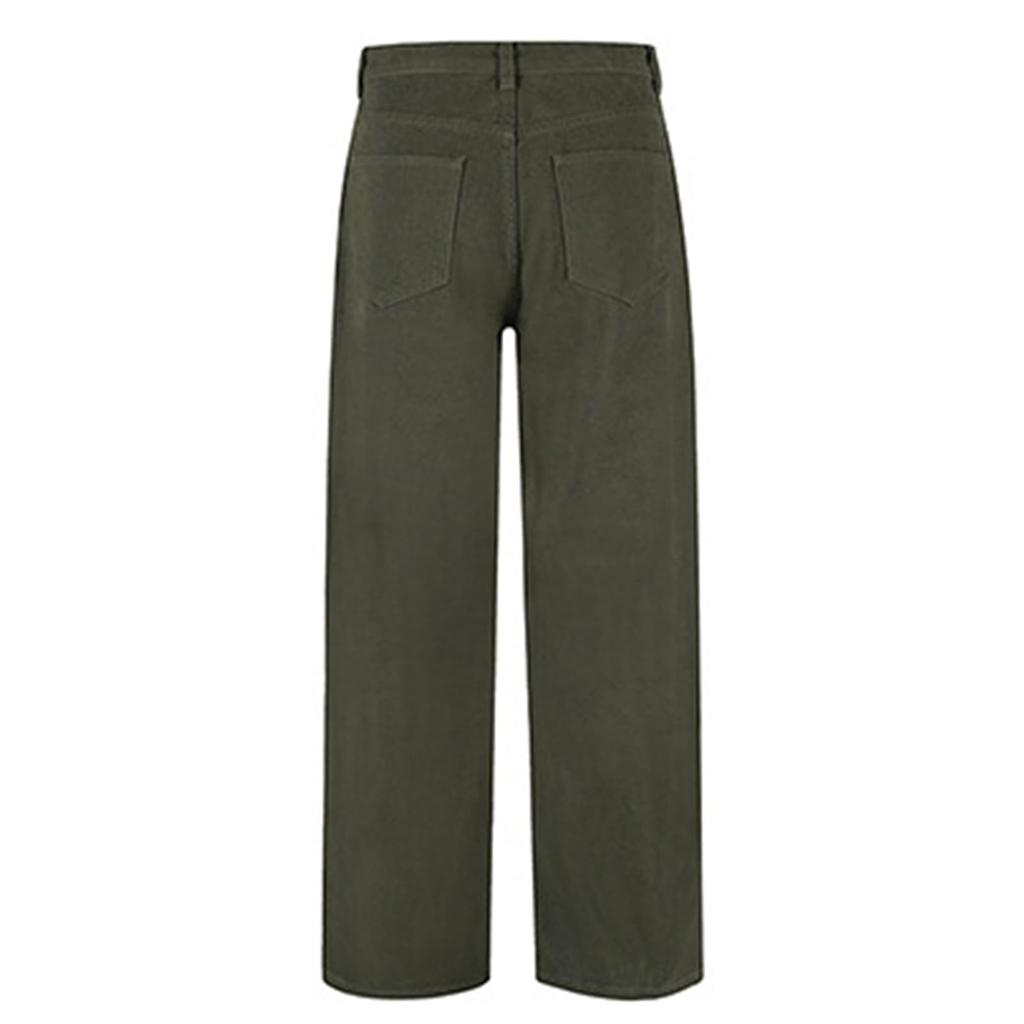 Mens Straight Leg Jeans Baggy Lightweight Wide Leg Denim Pants Casual Fashion Vintage Bell Bottom Jeans Men