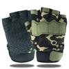 Tactical Gloves Riding Half Finger Gloves Outdoor Sports Men's Camouflage Design Long Finger Performance Riding Training Bicycle