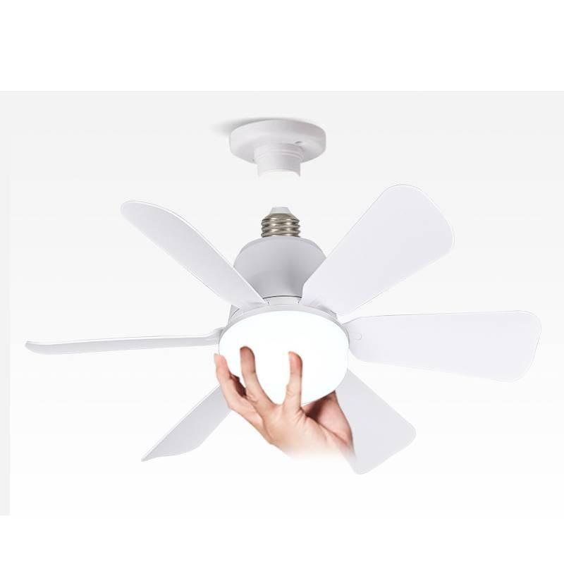 Modern Ceiling Led Fan Remote Control Light Dimmable Living Room Fan Tool Lamp