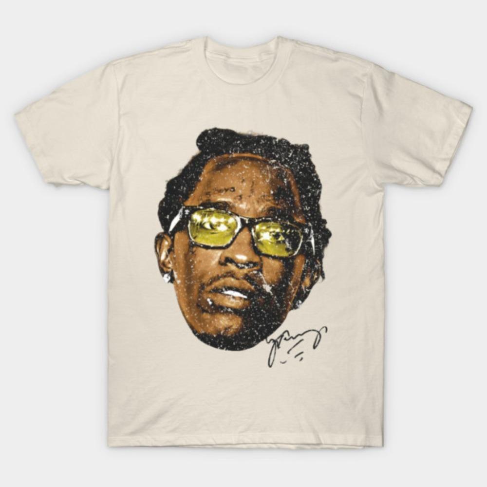 

Young Thug Mugshot Tee Graphic Featuring A MultiAngle Portrait Casual Tee Unisexs Clothing Womens Summer T Shirt Fan Gifts 4XL