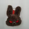 Halloween Gothic Rabbit Plush Keychain, Pendant For Bag, Car Ornament Keychain Gift For Boys And Girls