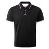Summer 3D Digital Comfortable Men's Short Sleeve Casual Polo Shirts with Printing for Quick Drying Solid Color