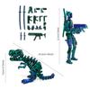 Multi-Jointed Action Figures Dummy 13 Action Figure and Dinosaur 3D Printed Robot Action Figure Dragon Set for Collectors Gifts
