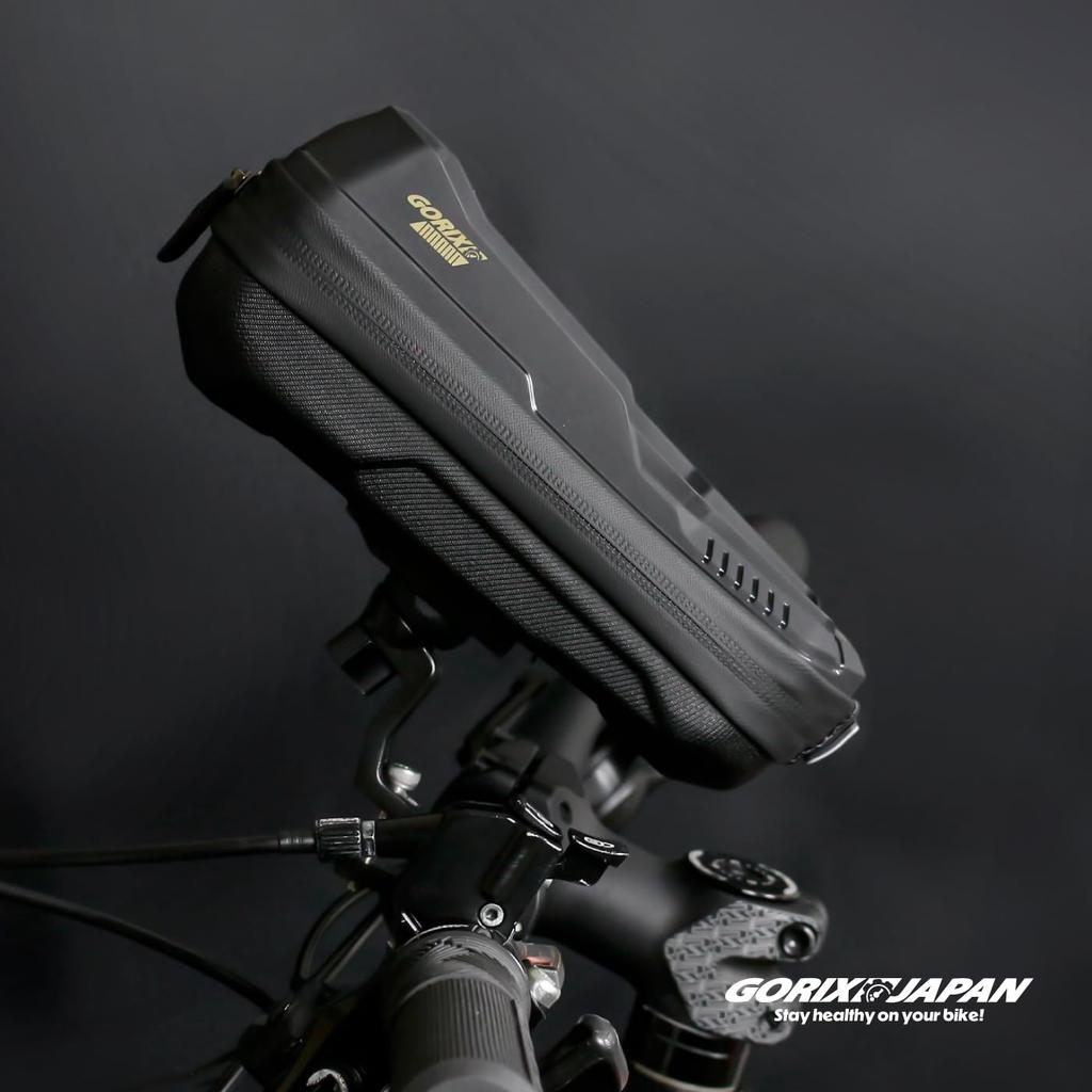 GORIX Handlebar Bag for Smartphone Front Bag for Cross Mini Velo and Electric Smartphone Storage Bicycles, Smartphones, Waterproof, Holder, Bikes,