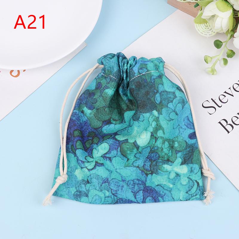Cute Corduroy Small Lipstick Cosmetic Coin Purse Key Drawstring Storage Bag Women Jewelry Tote Rope Pouch String Bags Organizer