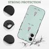 1 Pack For Iphone 17/17Air/17Pro/17ProMax Slim TPU Shock Resistant Case With Micro-Dot Backing, Camera Bezel And Smooth Grip Design