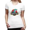 Furafic Fark Koszulka Damska z Okrągłym Dekoltem Streetwear Koszulki Damskie T-shirty Krótkie Letnie Ubrania Top