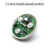 Auto Mini USB RGB LED Disco Beleuchtung Kristall Atmosphärenlicht ,Heim Familienparty Bühne Tragbare Mehrfarbige Pilzlampe