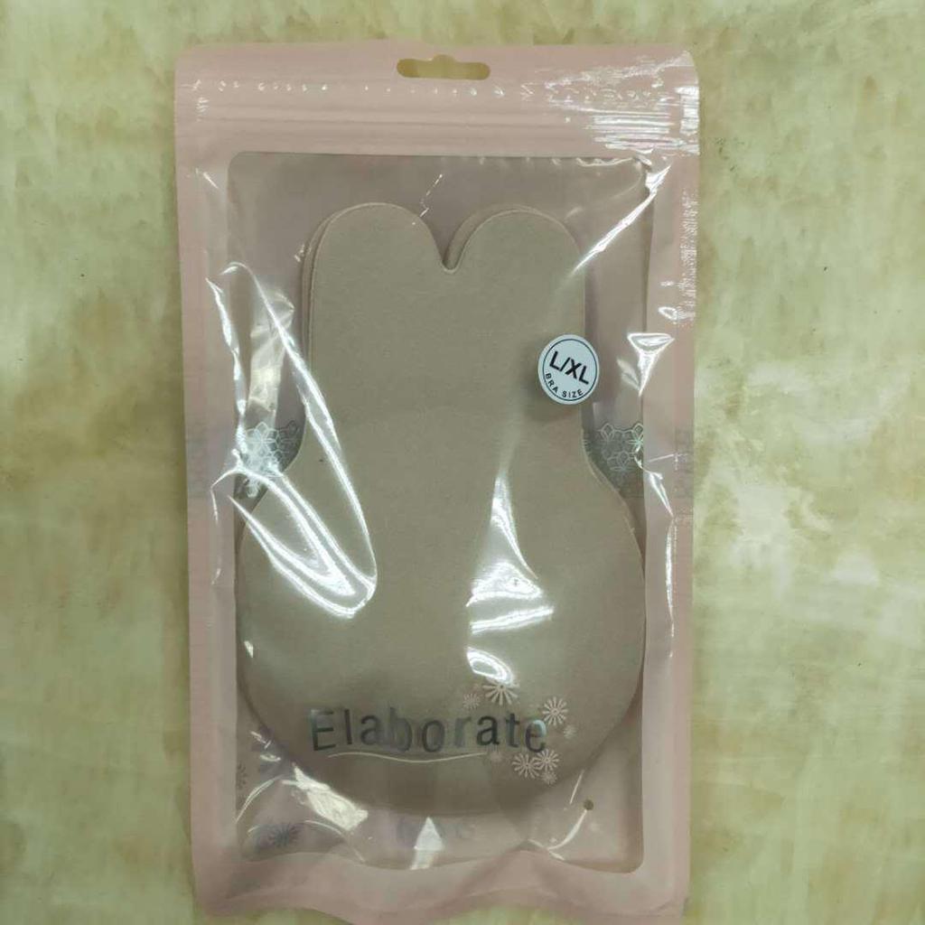 Bunny Ear Push-Up Silicone Nipple Covers & Strapless Bra