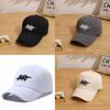 Cotton Baseball Cap For Men Women With Embroidered Letter Sunshade For Outdoor Activities