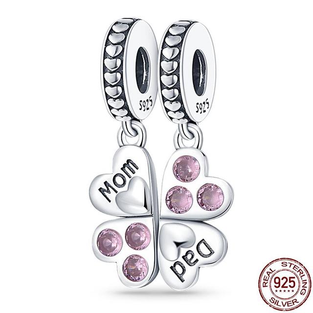 925 Sterling Silver Magic Color Chameleon Luminous Series Beads Suitable Fit Bracelet Charm Ms Jewelry Gift 
