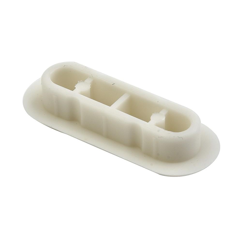 Toilet Seat Bumpers White ABS+TPE Accessories Cushion