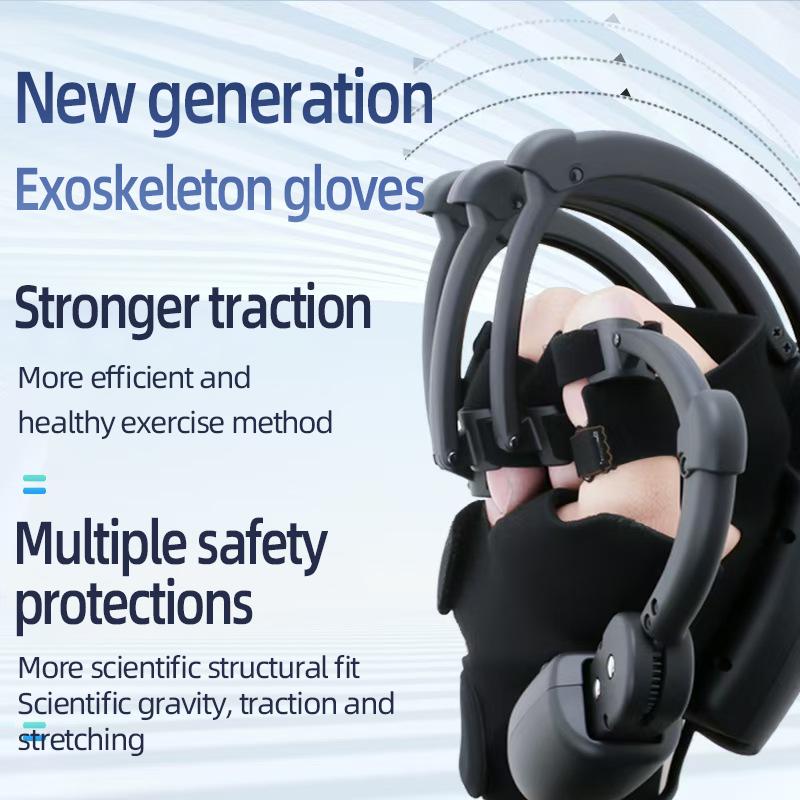 Intelligent Exoskeleton Rehabilitation Robot Gloves Equipment Hand Function Rehabilitation Training Massage Device Stroke Hemiplegia