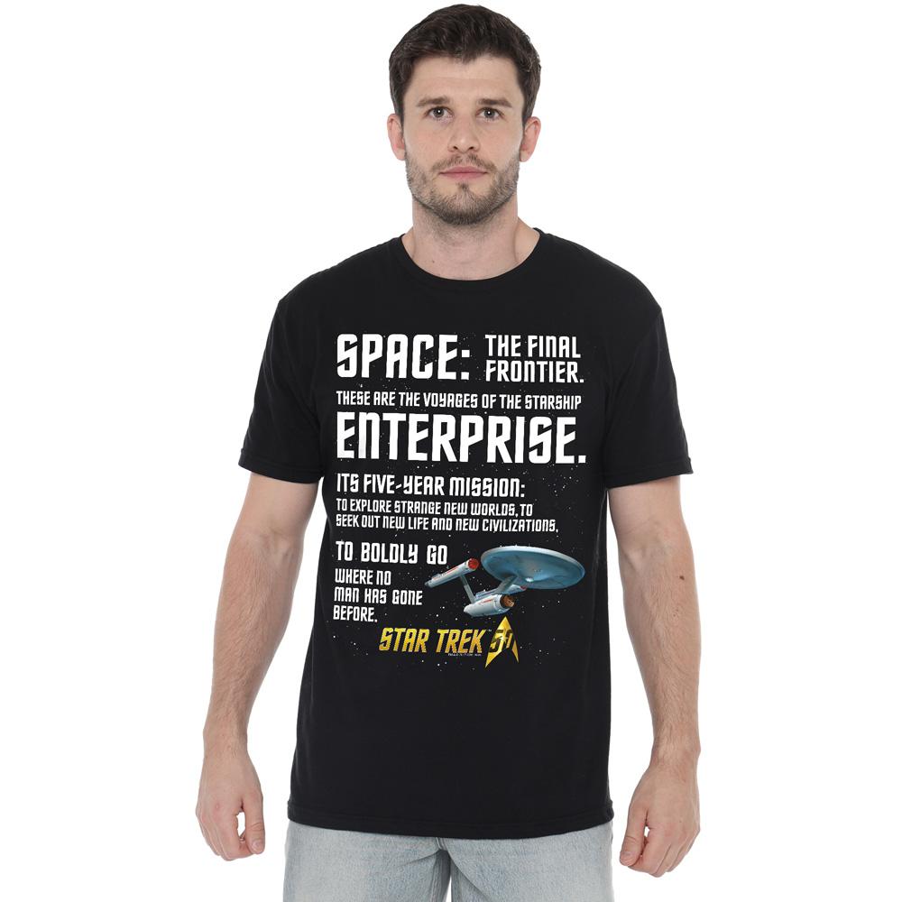 STAR TREK Mens Intro T-Shirt