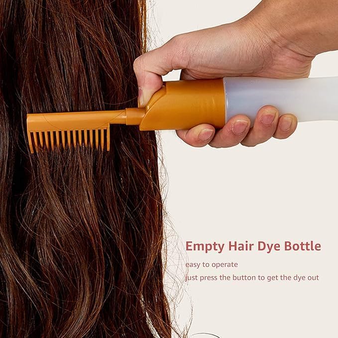 Root Comb Applicator Bottle Hair Dye Applicator Brush for Hair Care Black | Hair Color | Hair Care & Styling | Multicolor