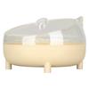 Cat Tilted Bowl Oblique Mouth Tilted Pet Feeder Bowl to Protect Spine for Dog Puppy Small Animals