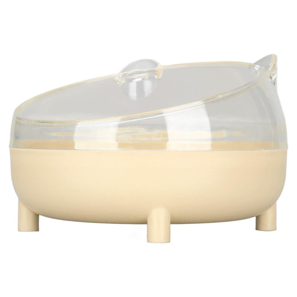 Cat Tilted Bowl Oblique Mouth Tilted Pet Feeder Bowl to Protect Spine for Dog Puppy Small Animals