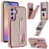 Crossbody Leather Wallet Wristband Case for Samsung Galaxy A54 A14 A34 A53 A52 A13 S23 Ultra S22 Plus Cards Solt Necklace Cover