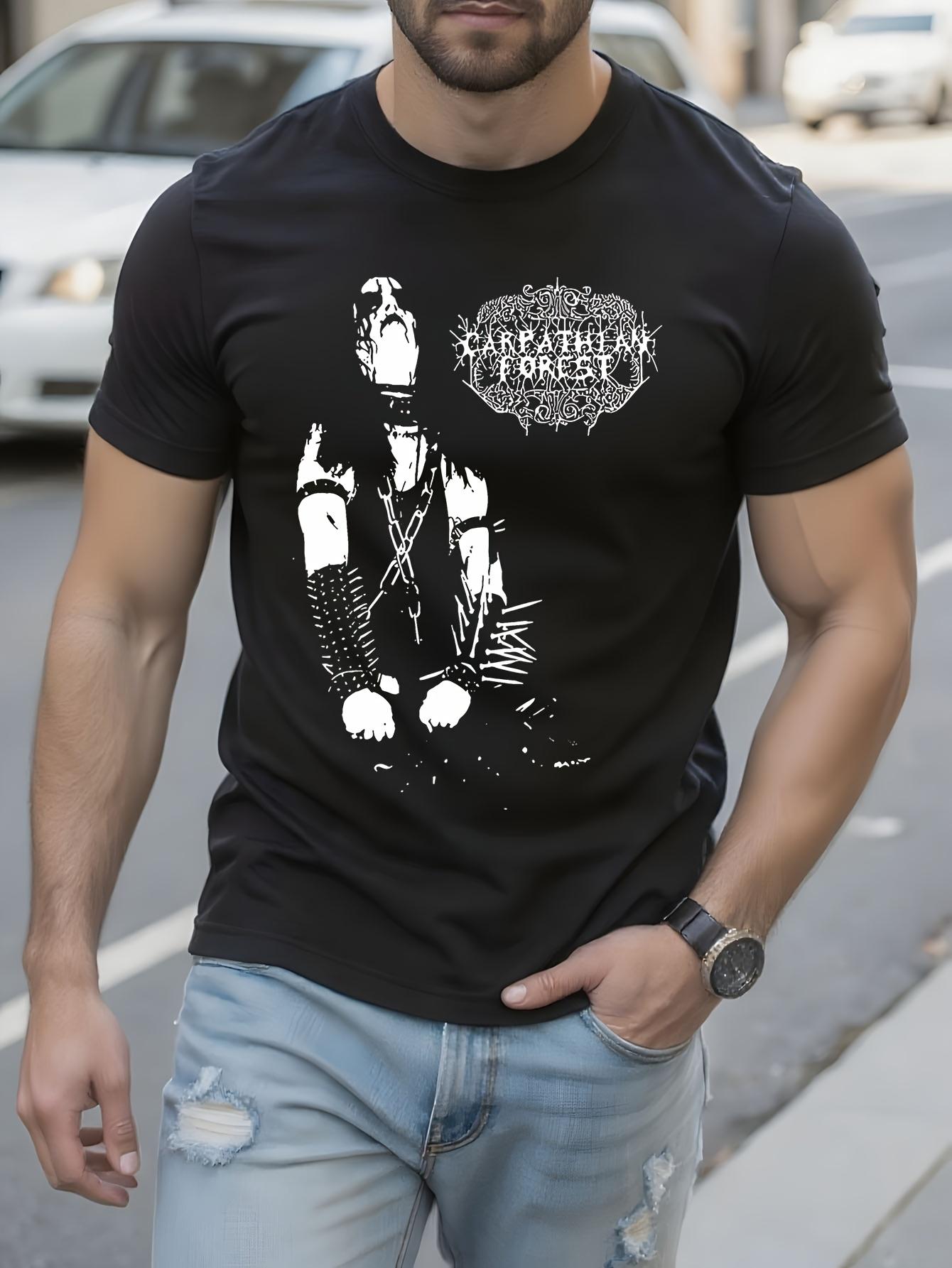 and Wo Heavy Metal Band Tshirt - Carpathian Forest Gothic... M